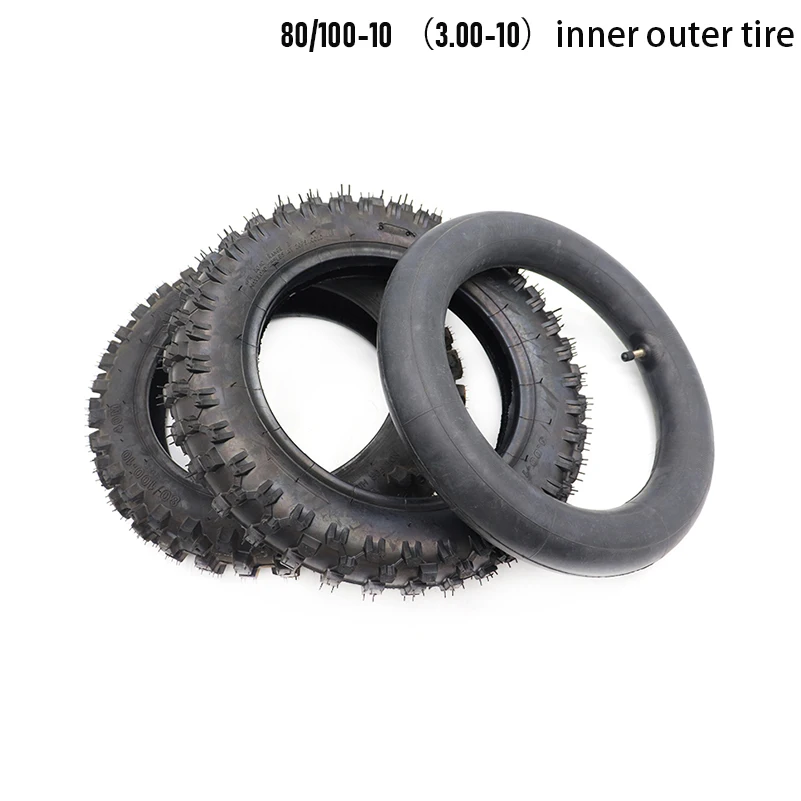 High performance 80/100-10 3.00-10 inner and outer tires suitable for off-road racing motorcycles