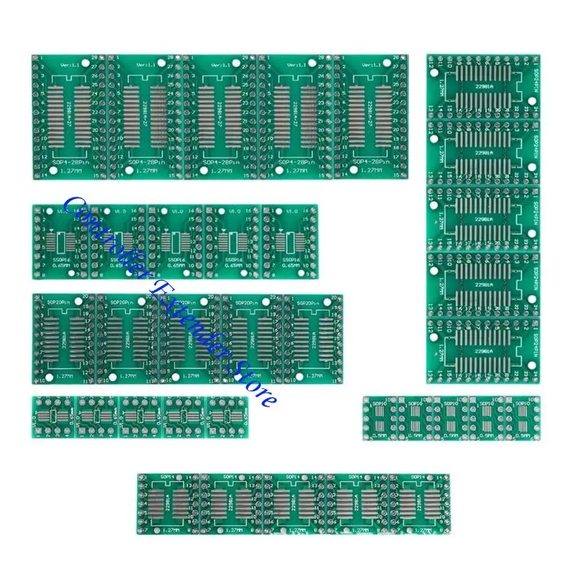 

N84B Multipurpose Electronics Converters SMDs To DIP Interfaces Solution
