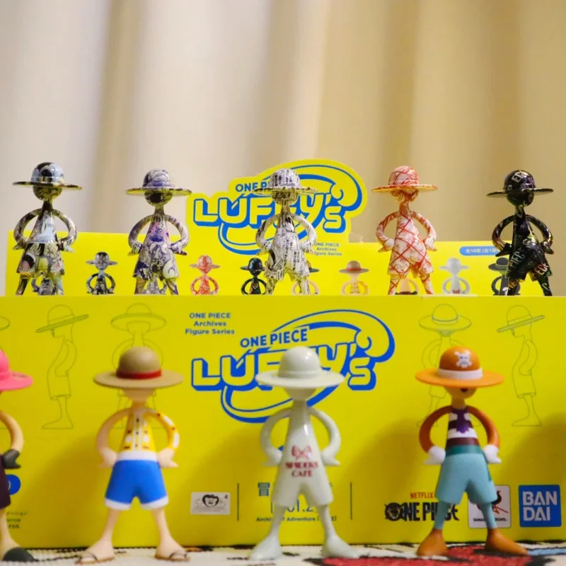 

Bandai One Piece Luffy'S Memories Of Adventure Vol.2 Blind Box Complete Finished Collectible Figure Model Toy Gift