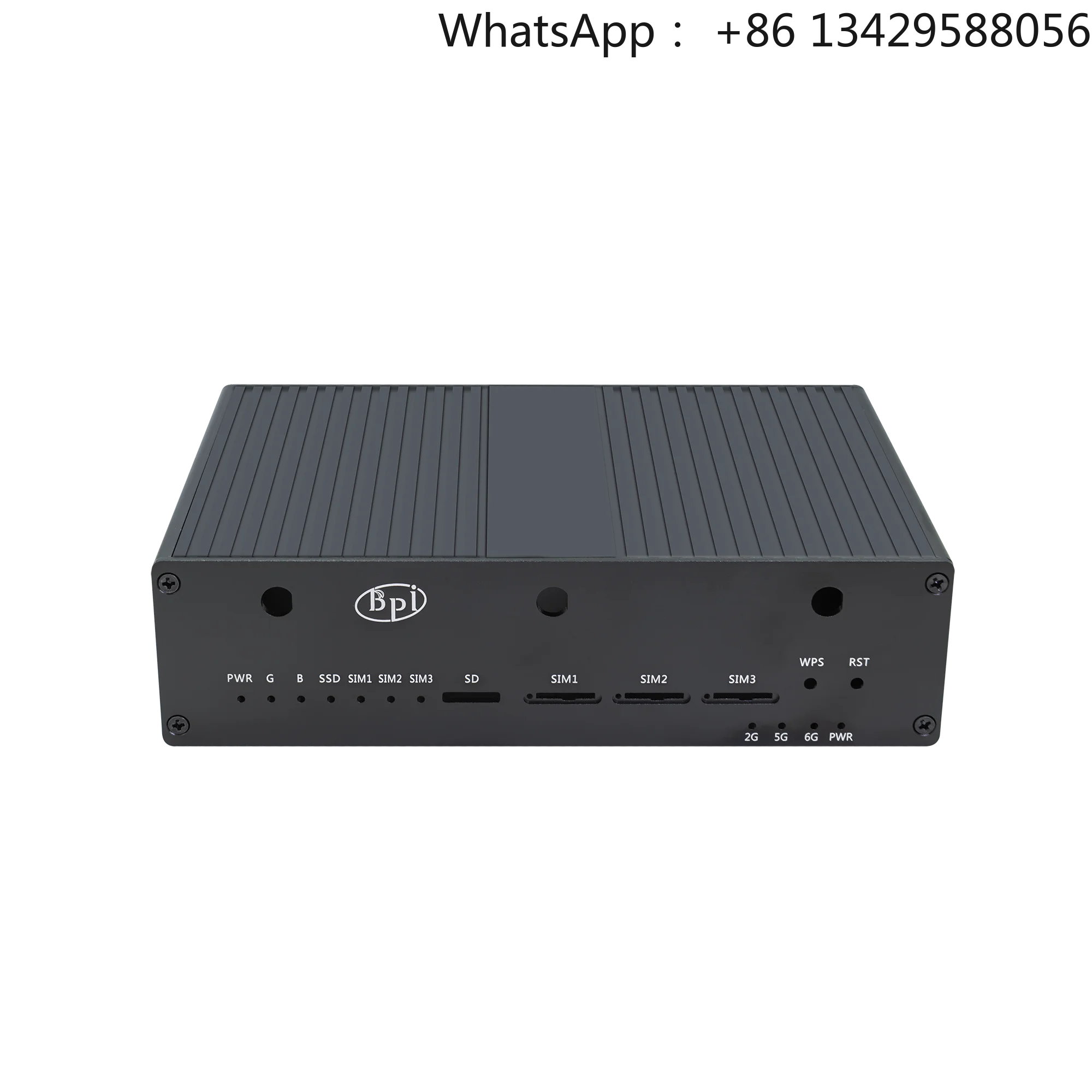 Banana Pi BPI-R4 Aluminum Case for Banana Pi BPI-R4 Development Board Accessories