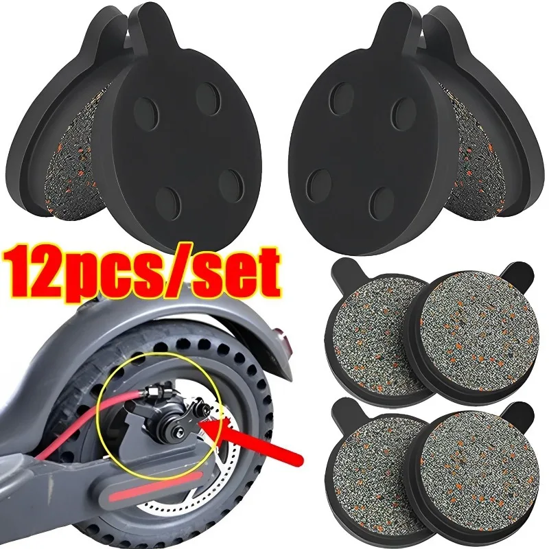 Electric Scooter Brake Pad Resin Brake Pads for Xiaomi M365/M365PRO Rear Wheel Brake Disc Friction Plates Pads Scooter Accessory