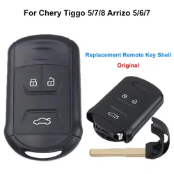 Original Replacement Remote Key Shell 3 Button For Chery Tiggo 5/7/8 Arrizo 5/6/7