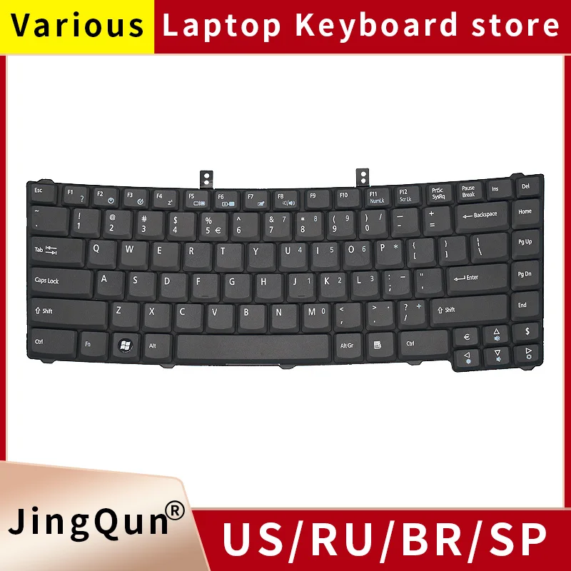 Usa/angielski rosyjski Laptop klawiatura do Acer Extensa 4220 4230 4420 4630 5220 5230 5230E 5230G 5620 5420 5610 5620G TM4520 TM5710
