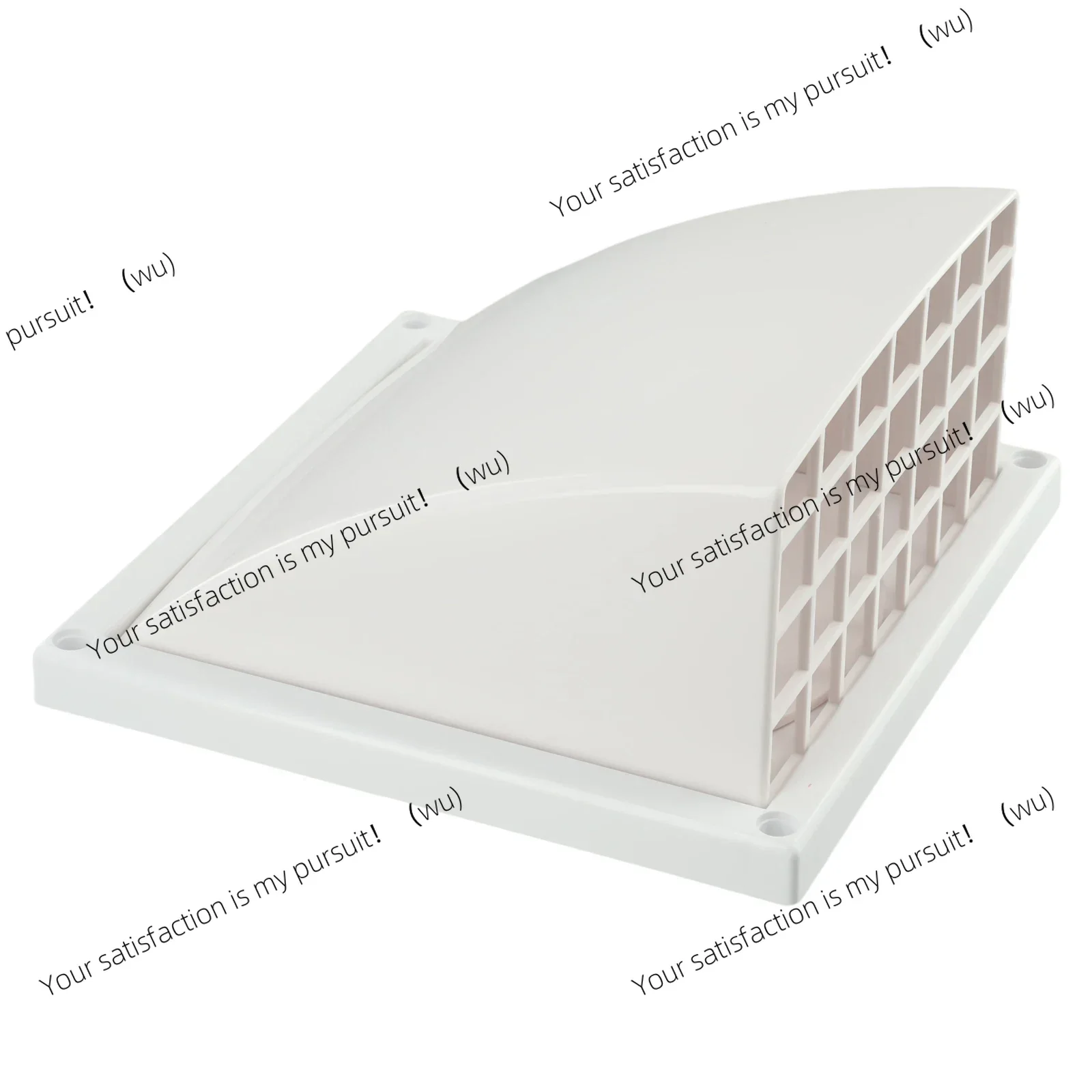 Rainproof Ventilation Outlet for Exterior Wall Exhaust Non Return Shutter Flap Suitable for Various Applications