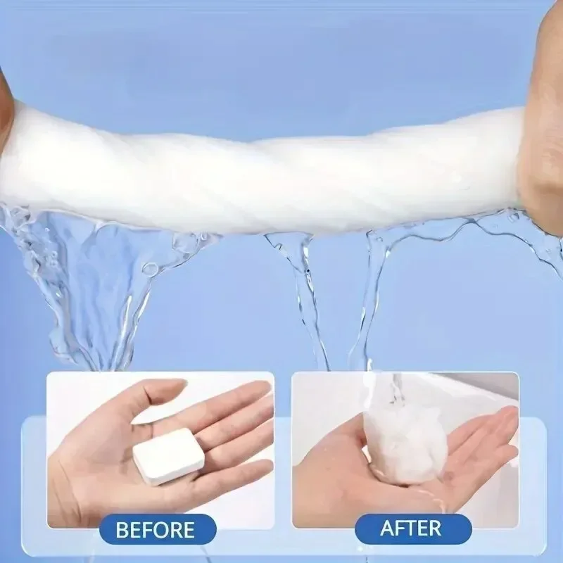 Thickened Compressed Facial Towels 14/28/42PCS Portable Cleansing Squares for Beauty And Travel Use