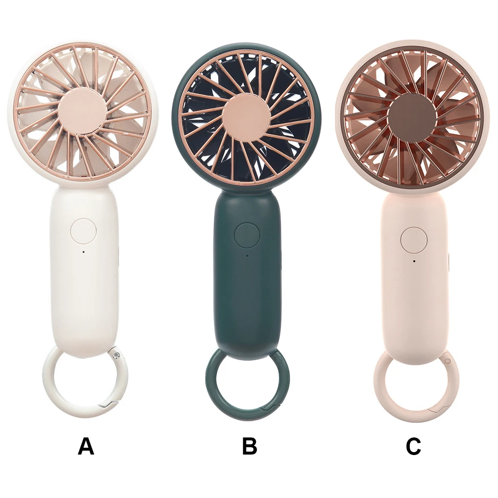 

Portable Fan Hand Held Mini Washable Hanging Rechargeable Battery Operated Lining Exercising Picnicking Cooling Fans