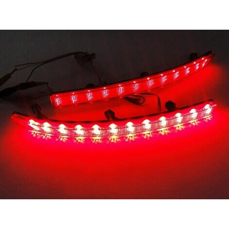 

5N0945105 5N0945106 Rear Bumper Reflector Warning Lights LED Brake Lights Car For Volkswagen Touareg 2007-2016 Car Accessories