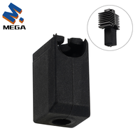 Silicone Socks For Bambu Lab X1 X1C P1S P1P Hotend Extruder Heated Block High-temperature Case For Bambulab Black Silicone Cover