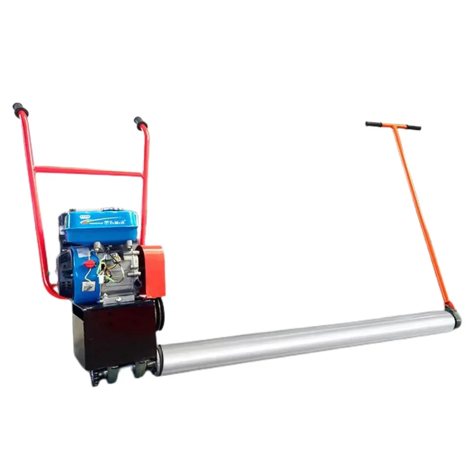 concrete paving leveling machine with gasoline engine /electric/diesel oil motor concrete three roller paver