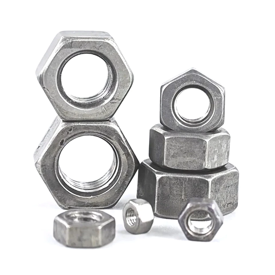 

TA2 Pure Titanium Hex Nut Titanium Alloy Screw Cap M3 M4 M5 M6 M8 M10 M12 M14 M16 M18 M20 M22 M24 Hardware Fittings