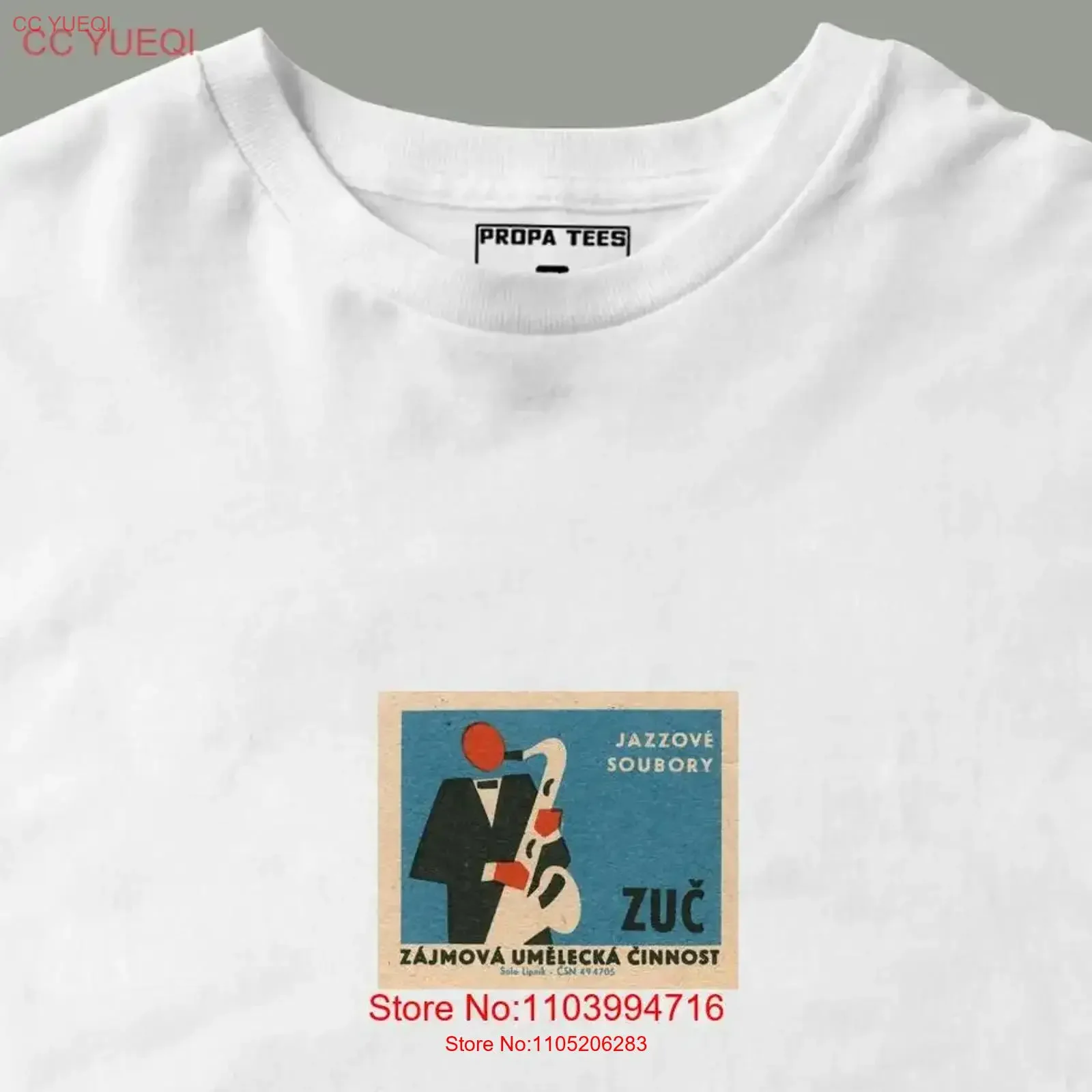 

Colorful T Shirt Jazz Enthusiasm vintage Washed homme fashion designer clothes streetwear Breathable Casual Stylish Versatile