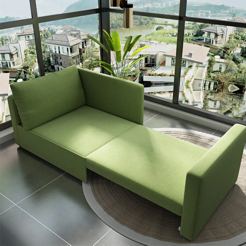 Single Sofa Bed Dual Purpose Multifunctional Study Folding Bed Office Lunch Break Lazy Invisible Bed Light Luxury Sofa Chair