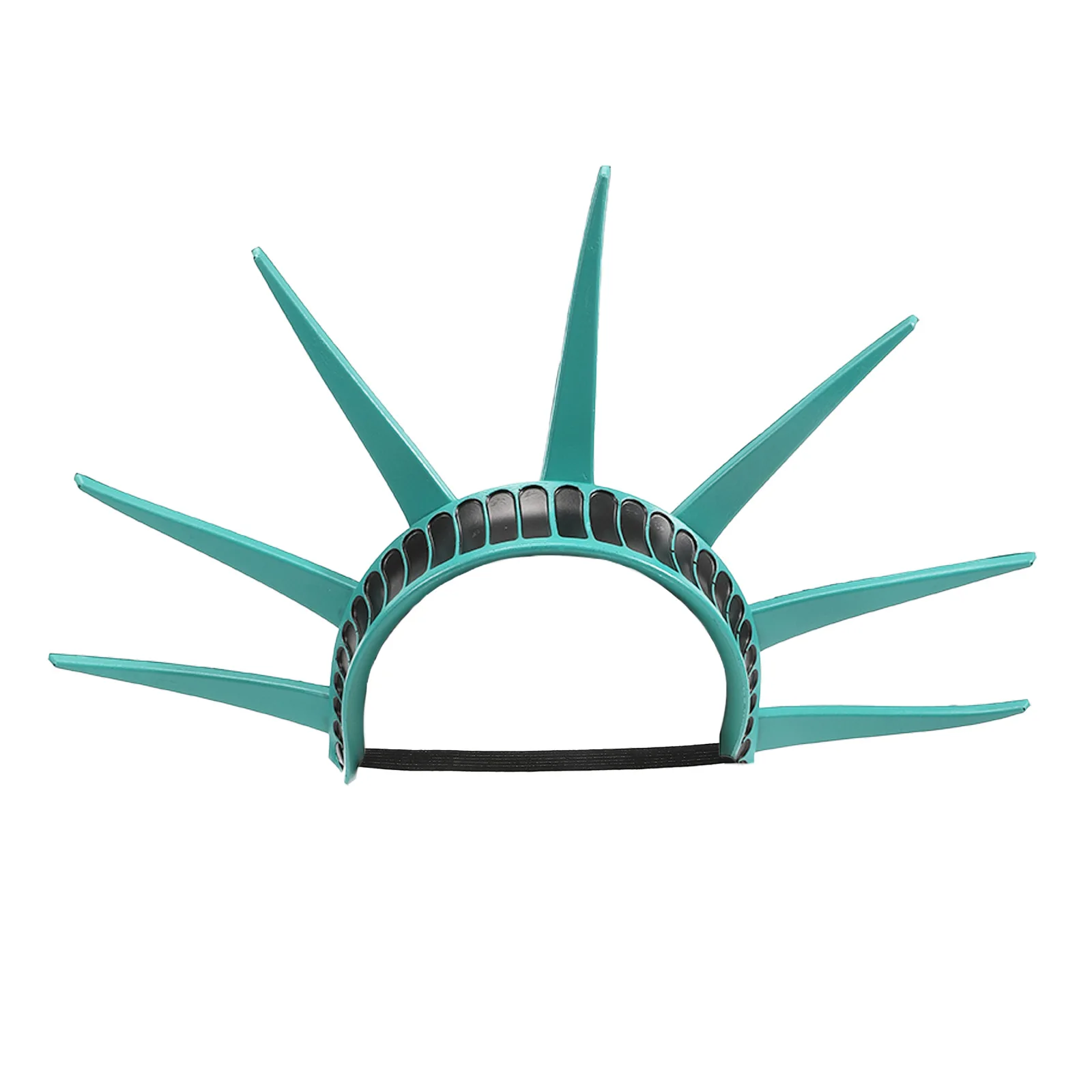Statue Of Liberty Headpiece Torch Set Cosplay Lady Liberty Crown Headband Halloween July Patriotic Party Costume Props 5
