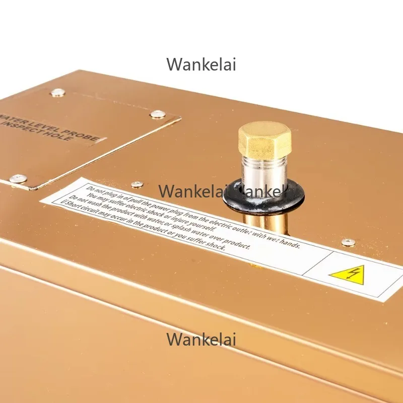 Home Wet Steam Bath Electric Sauna with Computer Control Panel Acrylic Essential Oil Diffuser for Hotel Bathroom Use