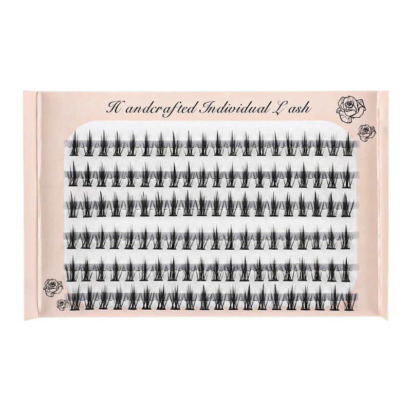 Pestañas YSDO, 120 mechones de pestañas postizas individuales, extensión de pestañas con volumen ruso, abanico prefabricado, herramienta de maquillaje de pestañas postizas de visón