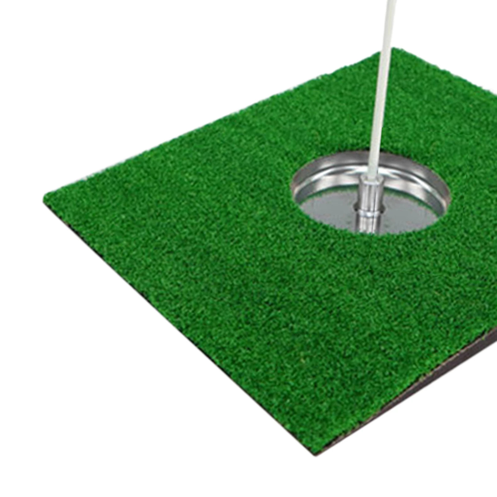 Indoor Golf Hitting Mat Golf Putting Green Practice Mat for Beginners Golf Game Help for Home Outdoor Backyard Golf Practice