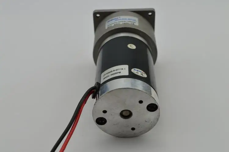 ZGA60FHH-G موتور تروس 60 مللي متر مصغرة تيار مستمر موتور تروس 12 فولت 24 فولت الناتج رمح 10 دورة في الدقيقة-1000 دورة في الدقيقة