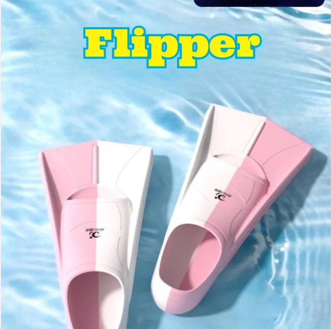 Duck Feet Short Swimming Fins Professional Diving Training Equipment Freestyle Butterfly Swim Youth Adults Hot Products Product