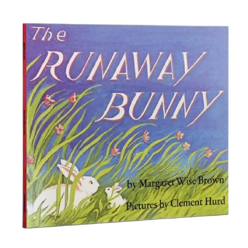 

The Runaway Bunny early Educational English Bedtime story picture Book For Baby Kids infant parents children reading