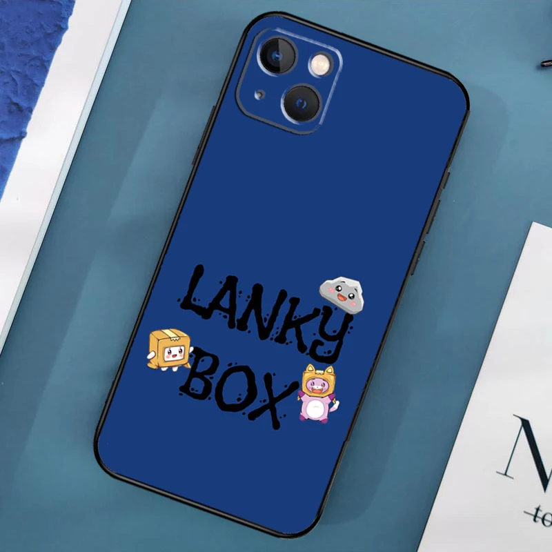 Śliczne etui Lankybox na iPhone 15 14 13 12 11 Max XS X XR SE 2020 2022 7 8 Plus 12 13 Mini osłona