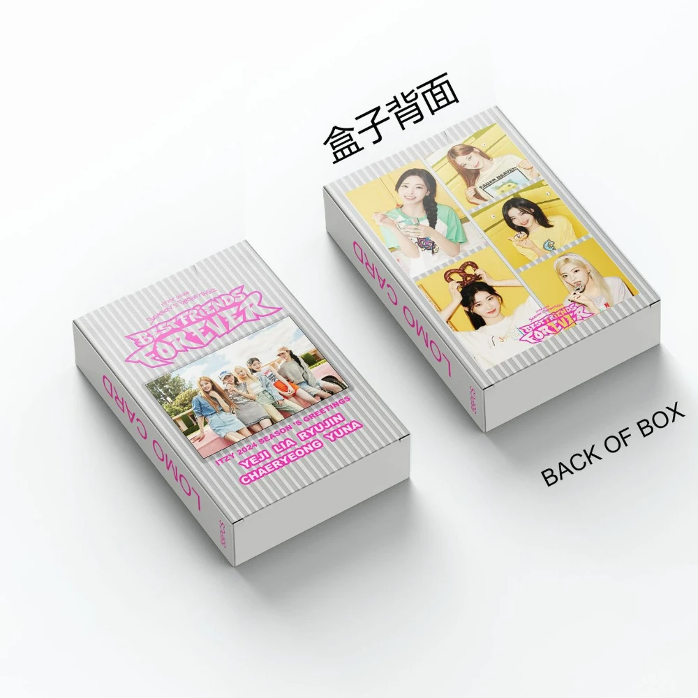 Kpop ITZY Lomo Cards 2024 Season Greeting  New Album Photocards Itzy Photocards Photo Print Cards