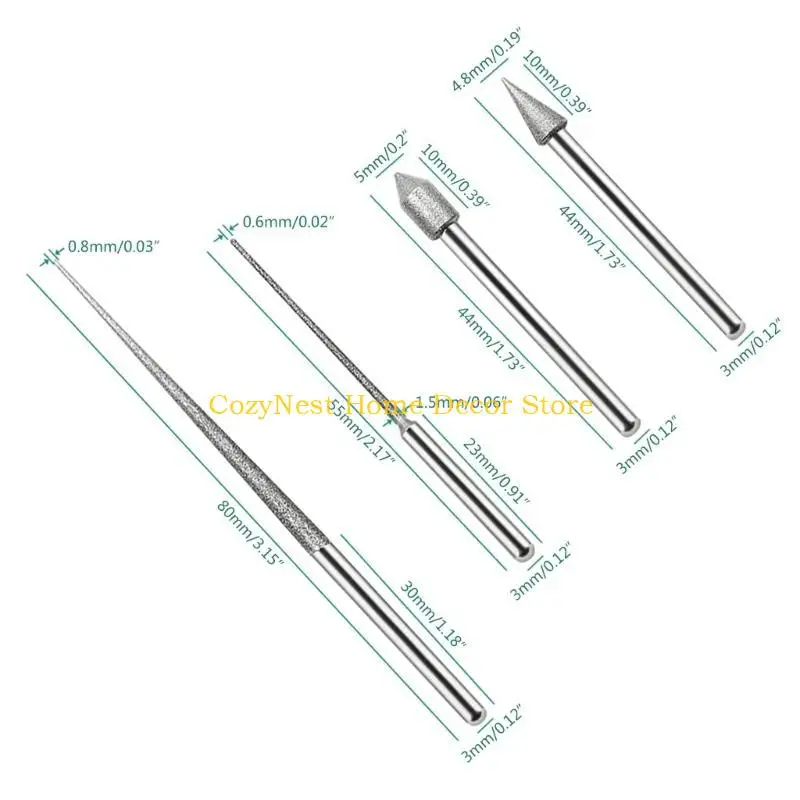 92MF -шлифовальные стержни Мини