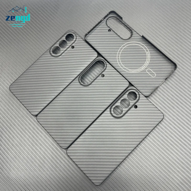 

Магнитный чехол для Samsung Galaxy S26 — противоударный ультратонкий жесткий защитный чехол из кевларового арамидного волокна 1500D ﻿