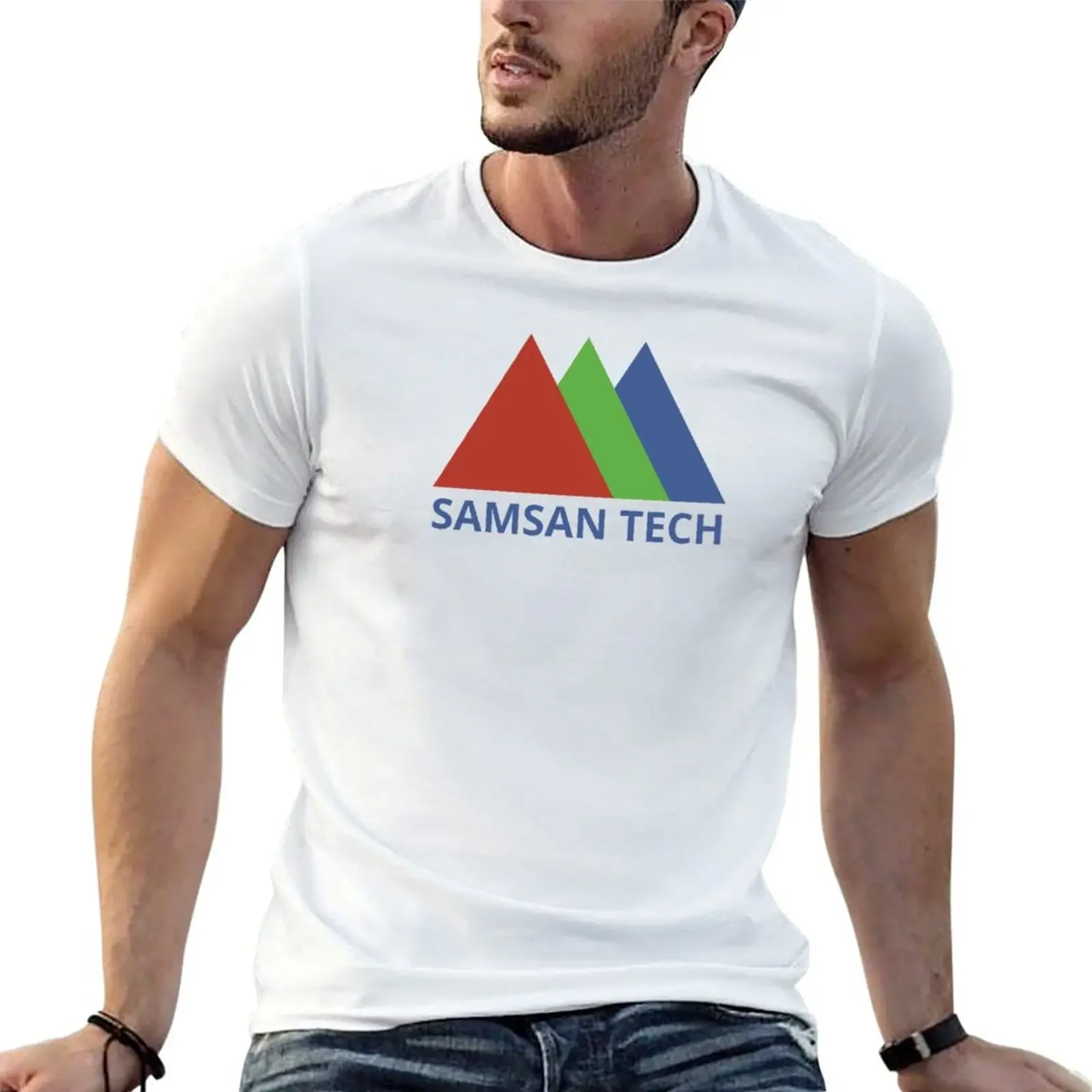 Start-Up - SAMSAN TECH T-Shirt Short sleeve tee man t shirt t shirts for men graphic