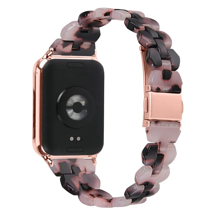 

For Xiaomi Redmi Watch 4 Rhombus Resin Smart Watch Strap - Style A
