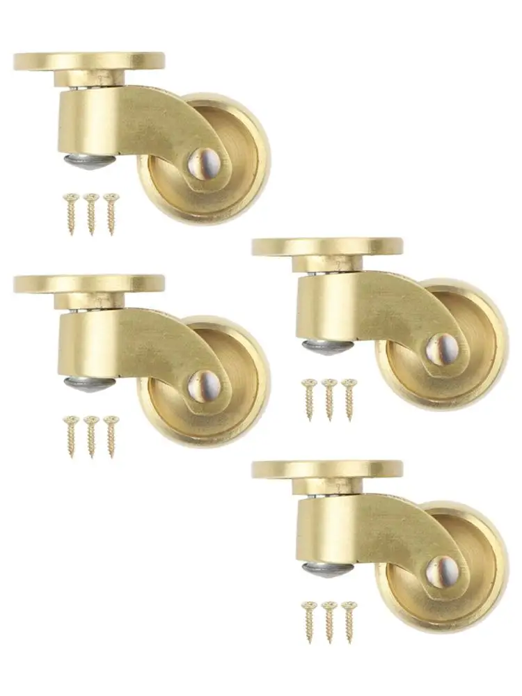For Office Use 360 Rotating Casters Quiet Movement Caster Wheels Quiet Operation Smooth Movement Elegant Design