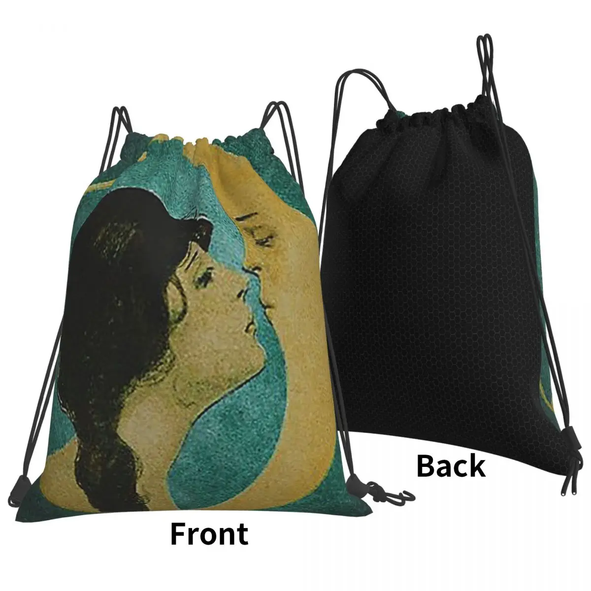 Dear Moon Backpacks Multi-function Portable Drawstring Bags Sports Bag Book Bags For Man Woman Students