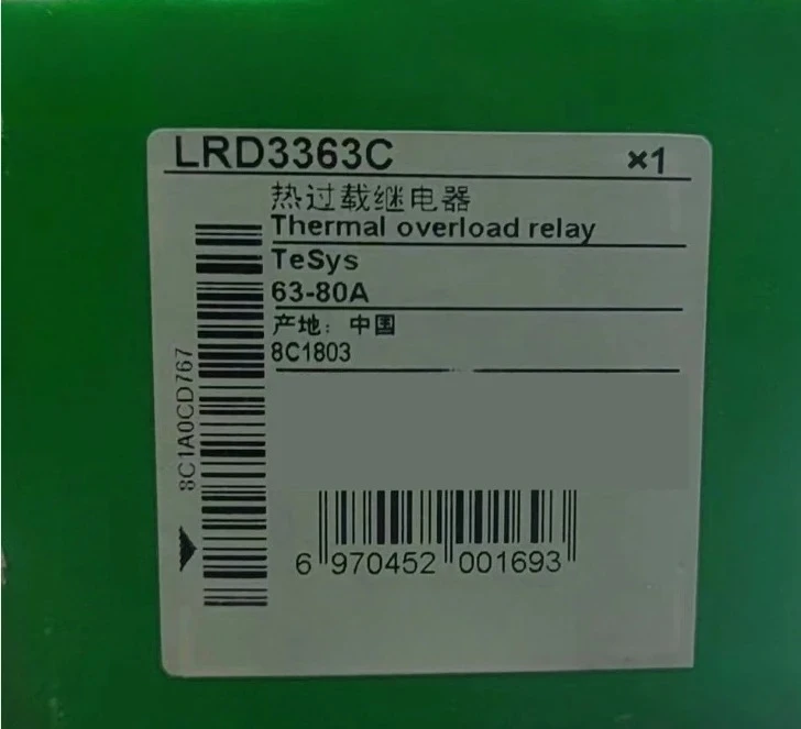 

Brand New Original Lrd3363c Thermal Overload Relay Fast Delivery
