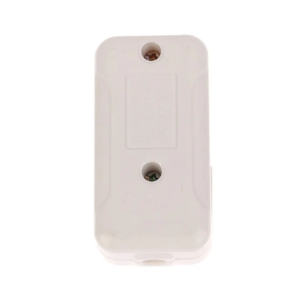 30 PCS 10A Push Button Switch 250V White Midway Control Switch ON OFF Wiring Switch Power Switch Bedside Lamp