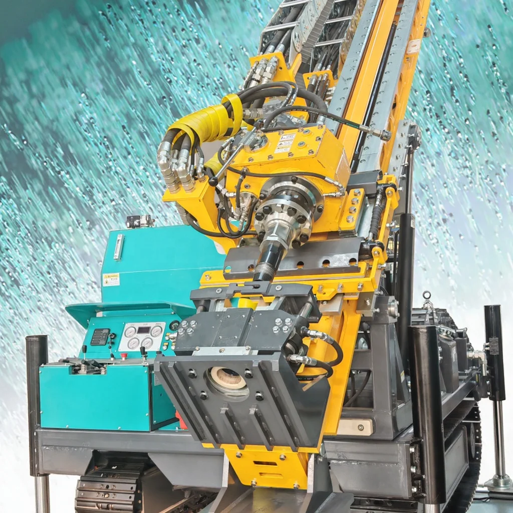 Customized Full Hydraulic Core Drill Rig Special Offer Hydraulic Power Head Deep Hole Coring Machine for Geological Prospecting