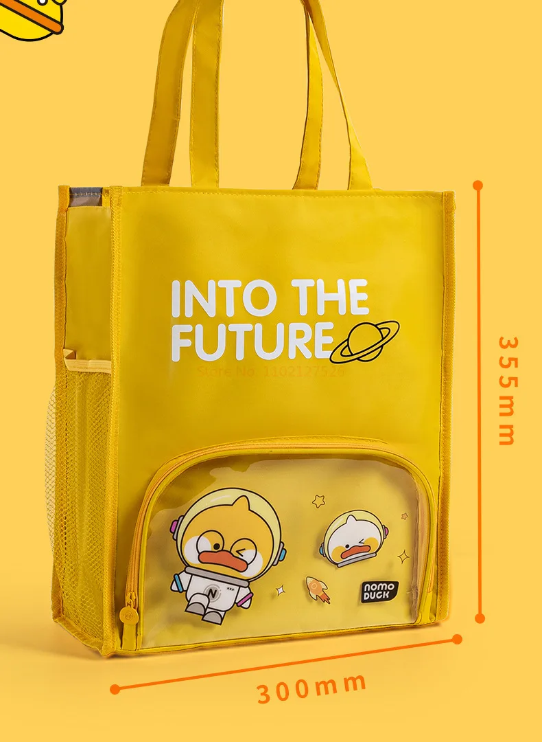 Handheld Multi-layer Multifunctional Large Capacity Student And Child Tutoring Stationery Storage Handbag