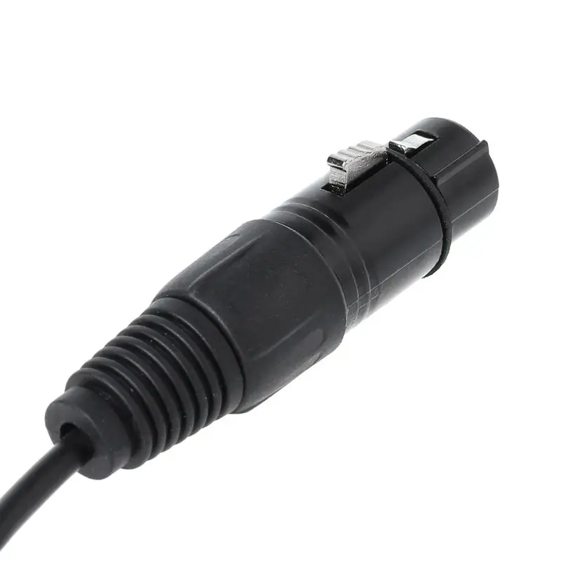 

Y1UB For bus to Dual Plug 5 Pin Headset Adapter Cable Aviation Headphone Cable Earphone Accessories Black