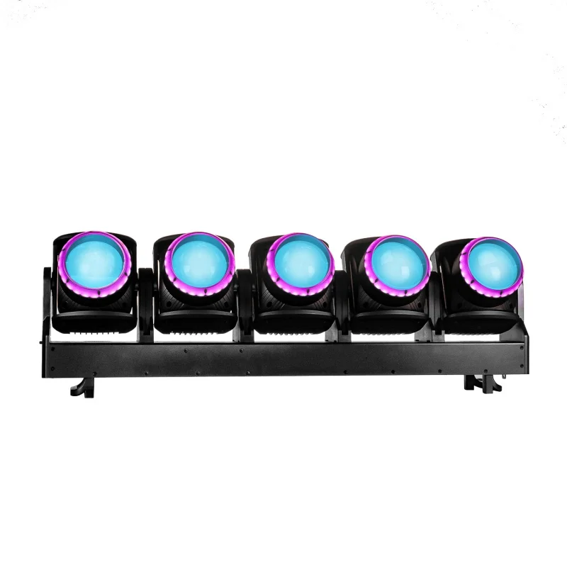 

TIITEE NEW Polpo 5PXL 5x120W Moving Beam Light Bar DJ TORNADO Moving Effect Lights for Disco Stage Club Event Church