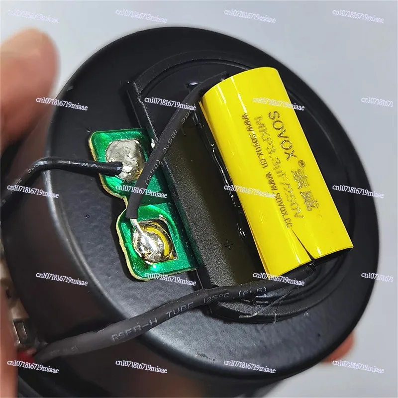 3 Inch Common Point Coaxial Wool Basin Full Frequency Speaker Metal Composite Tweeter Capacitor 2