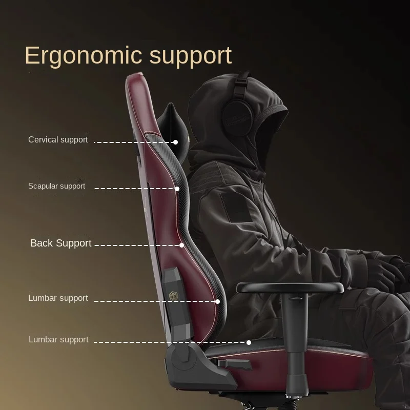 New Design Chaise Gaming Variant Elf Ergonomic Computer Chair Liftable Reclinable Extra Wide Seat Gaming Chair