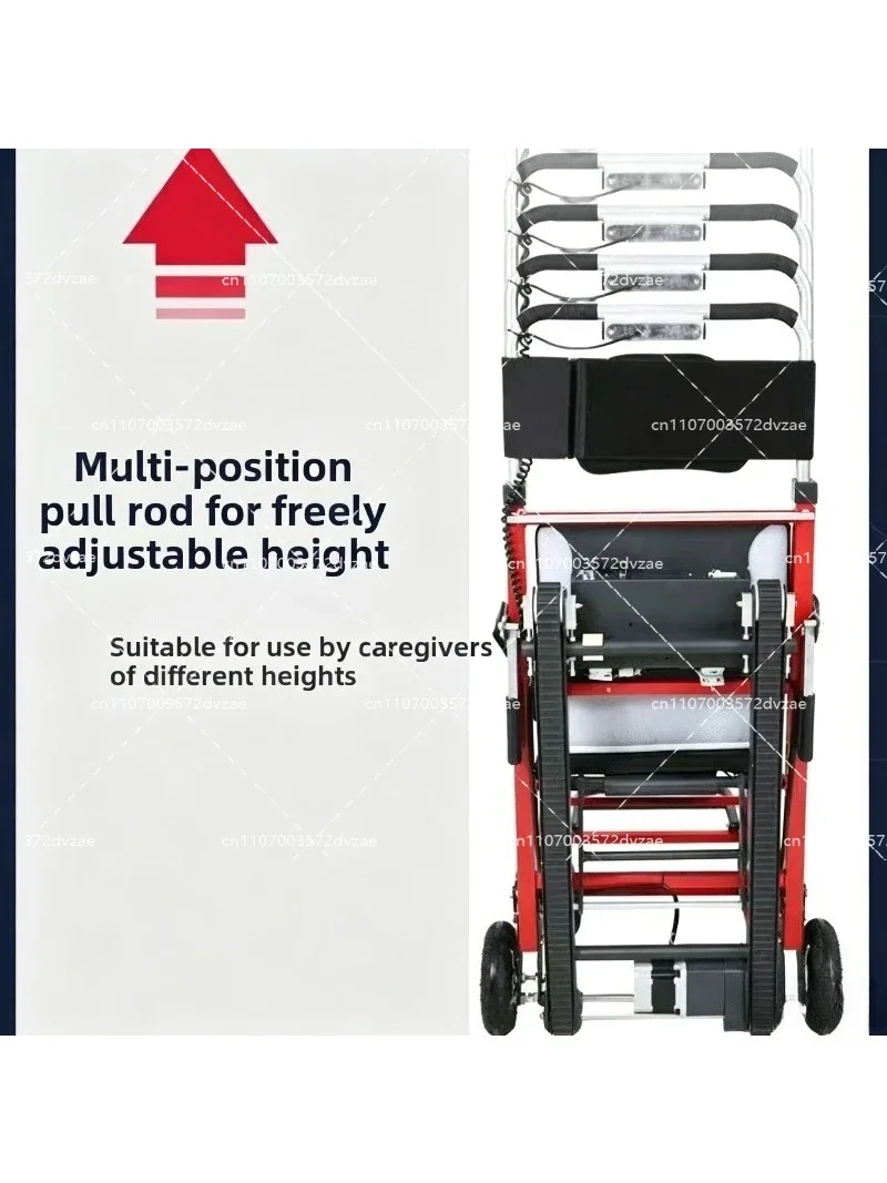Electric Stair Climbing Chair for Elderly And Disabled Lightweight Foldable Track Crawler Home Health Care Accessible Chair