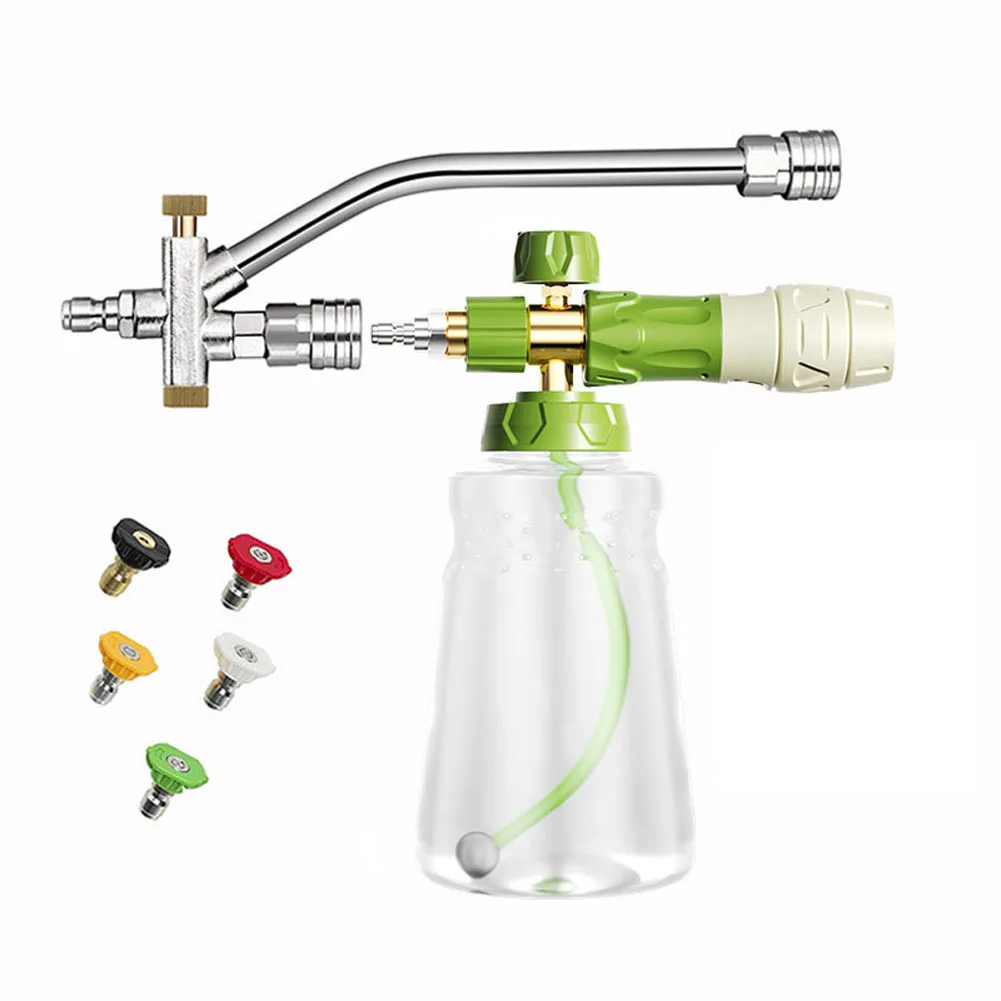

Dual-Connector Tool Foam Watering Can Garage Cleaning Large Spray Bottle Efficient Cleaning Aid For Cars And Motorcycles