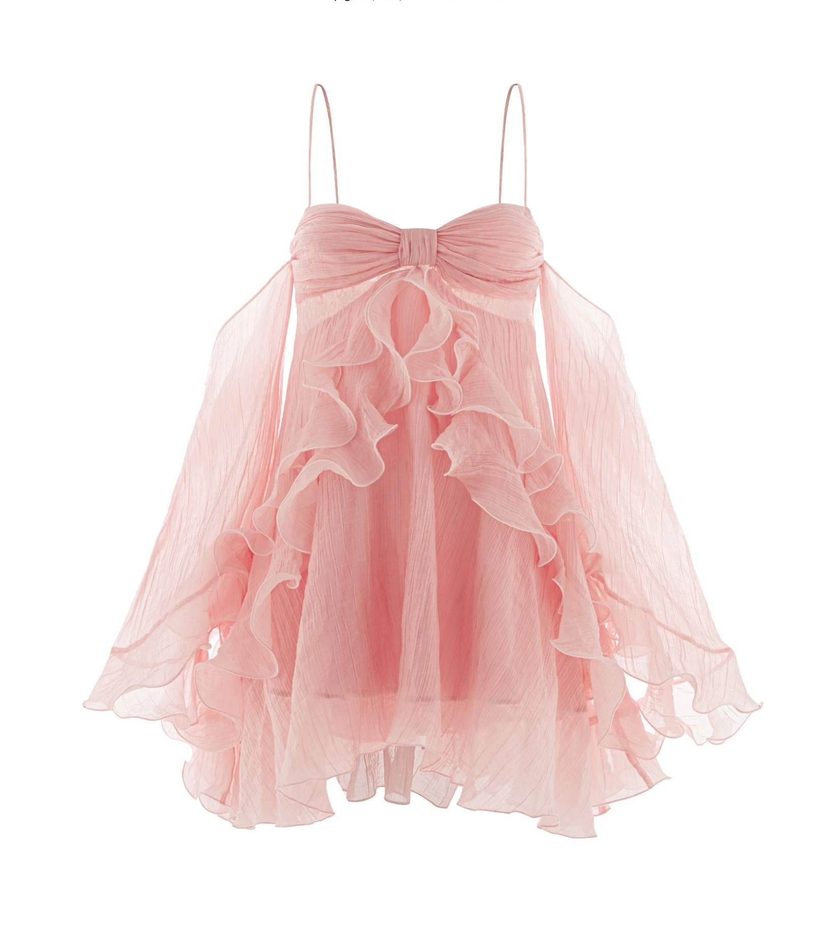 Puffy malha babados a-line mini vestido de verão bonito alargamento mangas em camadas plissado malha vestidos de noite malha fofa vestido de festa de baile