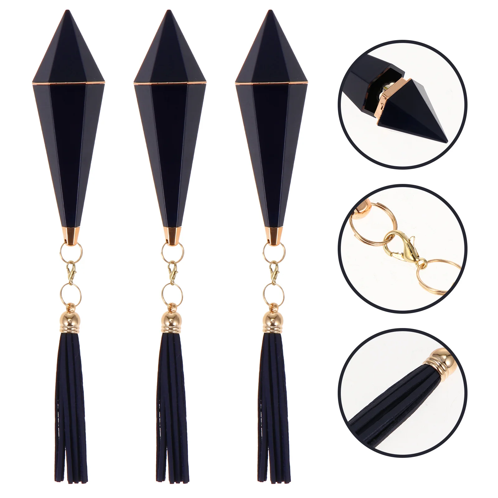 3 قطعة أنبوب لمعان فارغ حجم السفر مانعة للتسرب إعادة الملء زجاجة بلسم الشفاه المدمجة لتقوم بها بنفسك الحاويات لتخزين ماكياج صغيرة واضحة #3