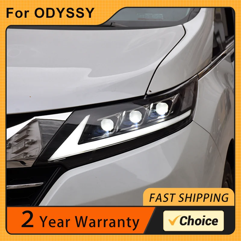 

Car Styling Head Lamp for Honda Odyssey Headlights 2015-2021 ALL LED Headlight LED Projector Lens DRL Auto Accessories