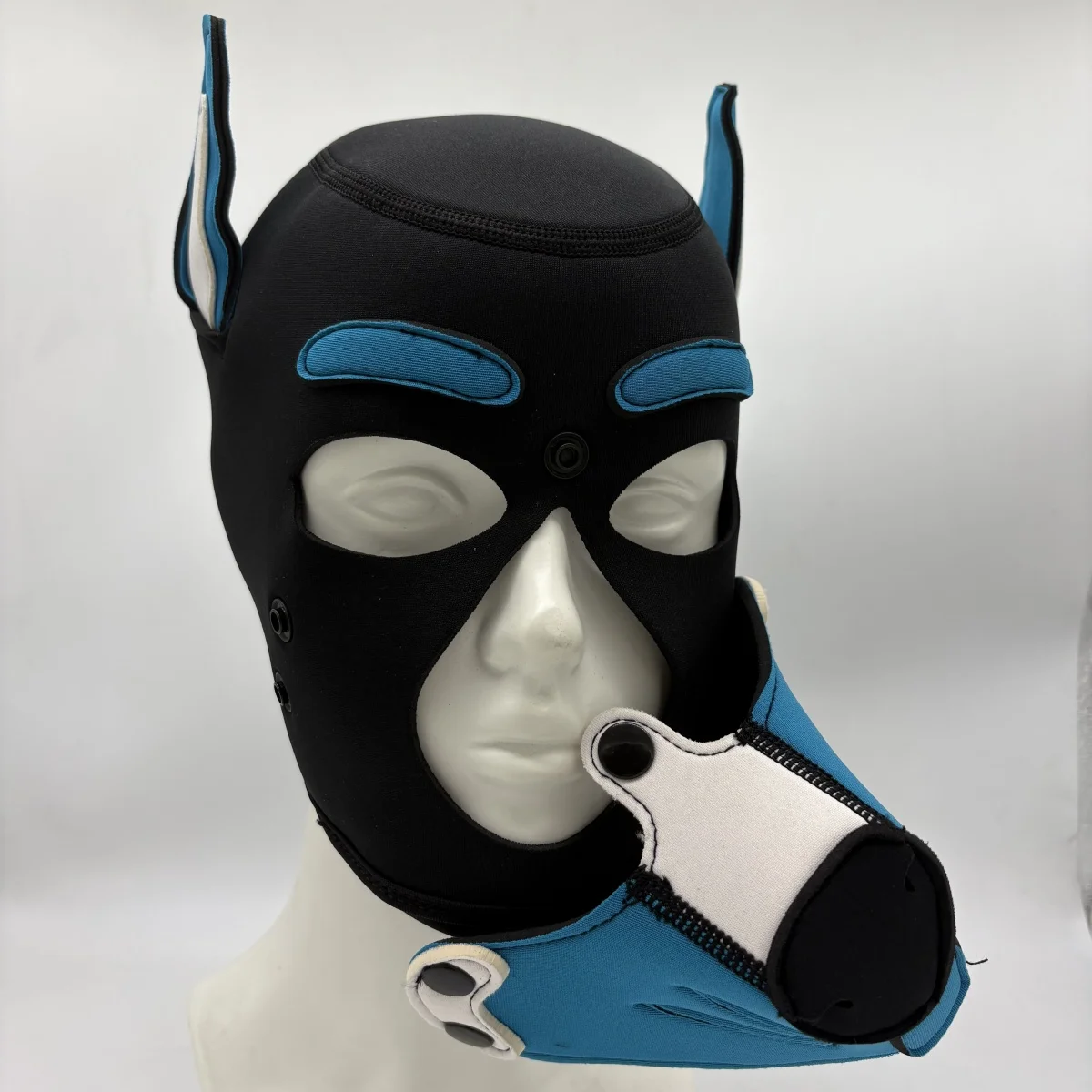 Hot Open Mouth Dog Headgear Halloween Pupply Play Party Couples Games Full Face Fetish Masks Hood Fashion Unisex Sexy Costumes image 5