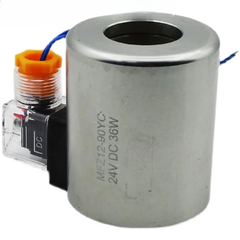 

Катушка гидравлического электромагнитного клапана MFB12-90YC 220 В MFZ12-90YC 24 В внутреннее отверстие 31,5 мм длина 75