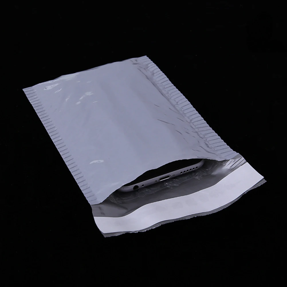 

50Pcs Grey Poly Mailers Postal Bags Bubble Mailer Shipping Bags Self Seal Adhesive Protective Packaging for Daily Essentials