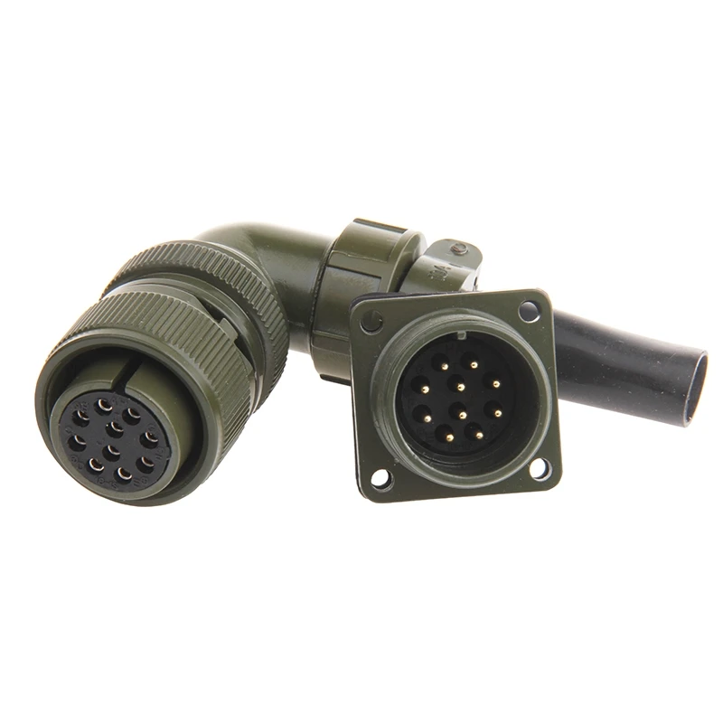 

MS5015 MS3108A 18-1S MS3102A 18-1P 18-1 10 Core U.S. Military Standard Aviation Plug Connector 10Pin 10P