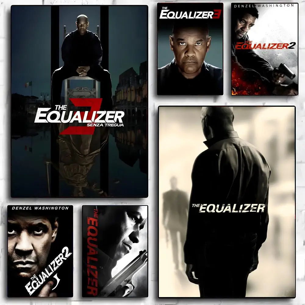 Movie The E-Equalizer Poster Painting And Print Wall Art Picture For Home Room Decor Gifts