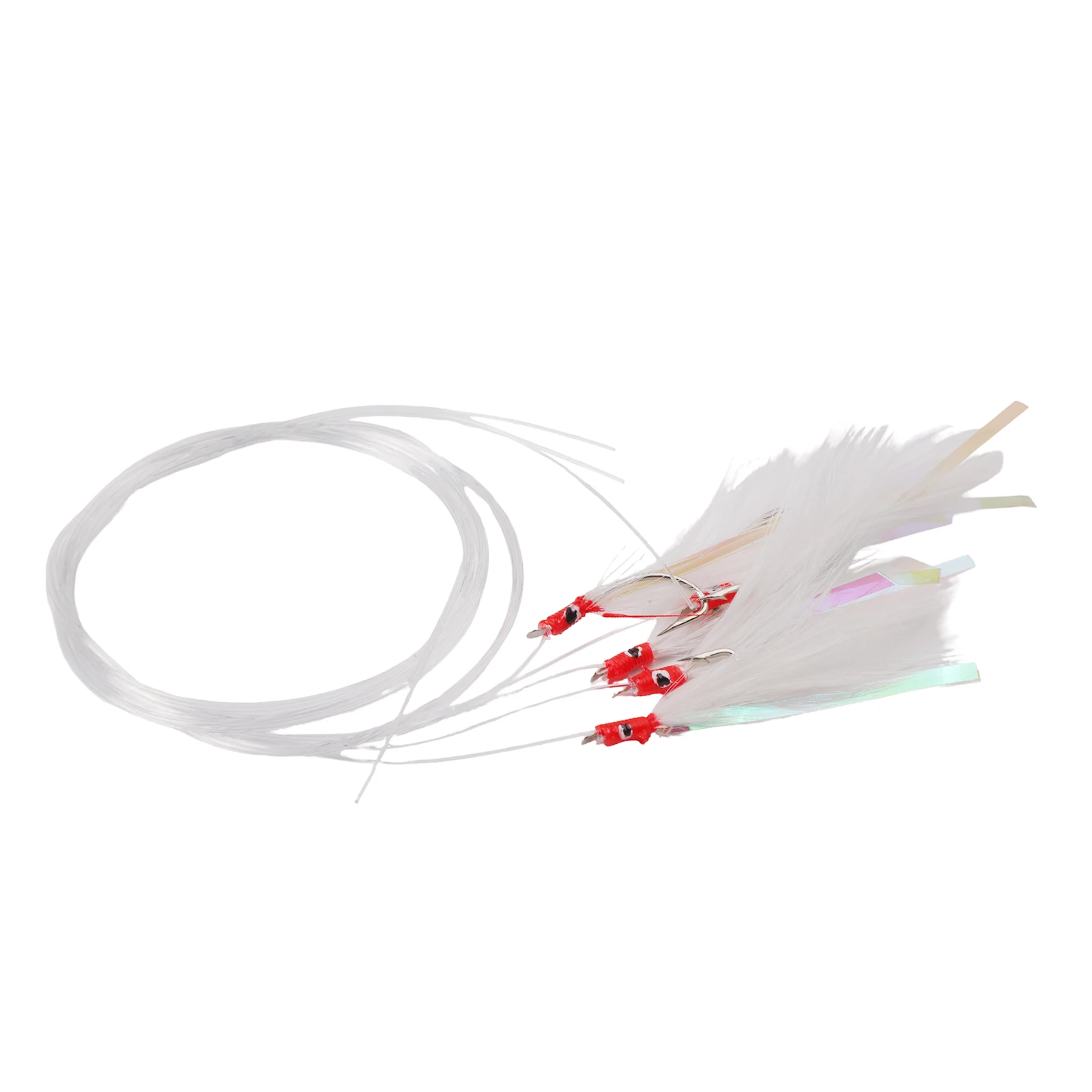 For Herring Catching 5 Hooks Fishing Setup for sabiki Fishing Lure Shallow Water Fishing 70cm Wire Length Fishing Lure